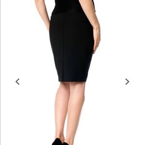 A Pea in the Pod Skirts - Black Pencil Maternity Skirt A Pea in the Pod Skirts - Black Pencil Maternity Skirt